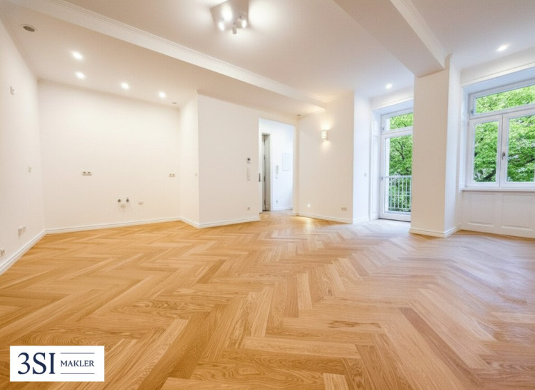 Wohnung - 1070, Wien - Hochwertiger Erstbezug - in wunderschönem Haus: Großzügige 4-Zimmer-Wohnung mit privater Freifläche