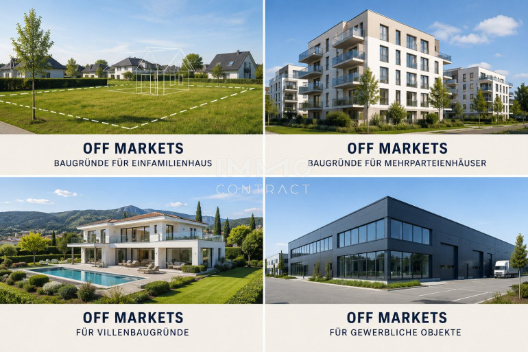 Grundstück - 2500, Baden - OFF-MARKETS I Immobilieninvestments | Bestands- oder Bauprojekte | Zukunftsorientierte Lagen in einigen Bundesländern