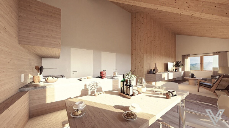 Wohnung - 5622, Goldegg - Neubauwohnung im Dachgeschoss mit 3 Schlafzimmer- Hohe Wohnbauförderung