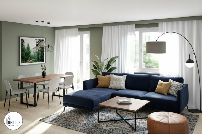 Wohnung - 1220, Wien,Donaustadt - Anlegerwohnung | Moderne 2-Zimmer-Wohnung mit Terrasse nahe der Alten Donau – | Vermietet
