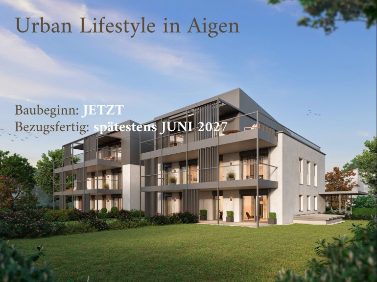 Wohnung - 5026, Salzburg - Urban Lifestyle in Aigen