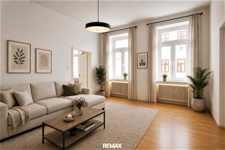 Wohnung - 1160, Wien - Großzügige Altbauwohnung mit Charakter und vielseitigen Nutzungsmöglichkeiten im beliebten Yppenviertel