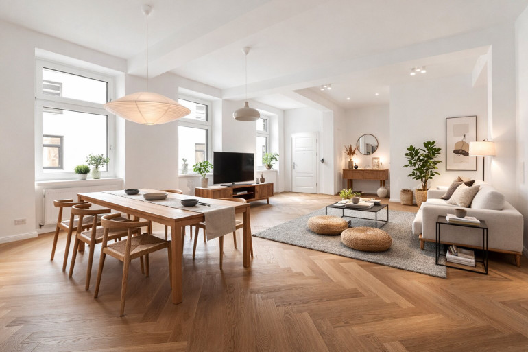 Wohnung - 1030, Wien,Landstraße - TOP ERSTBEZUG! Hochwertige 3-Zi.-Altbauwohnung in zentraler Lage!