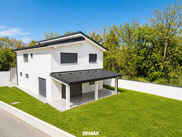 Haus - 7202, Bad Sauerbrunn - NEUBAU-ERSTBEZUG in Bad Sauerbrunn – modernes Einfamilienhaus mit Garten, Terrasse, Carport & Top-Ausstattung!