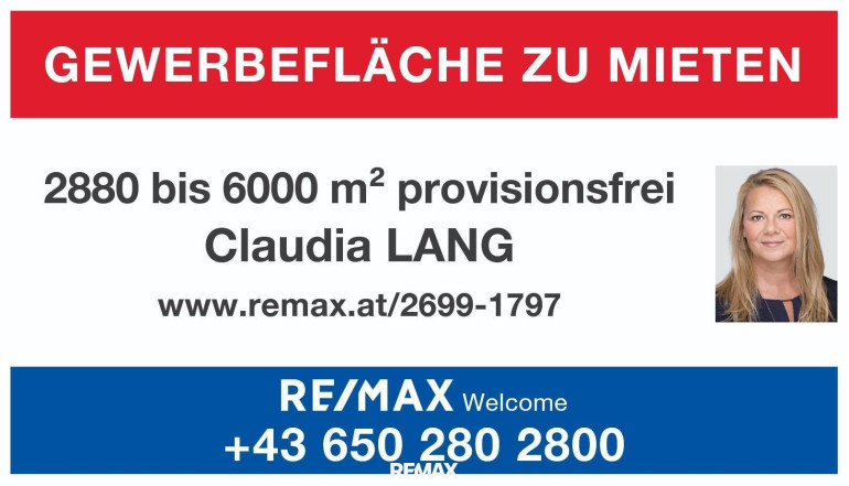 Grundstück - 2522, Oberwaltersdorf - PROVISIONSFREI! - Vielseitig nutzbares Gewerbegrundstück 2880 - 6000 m² zu mieten!