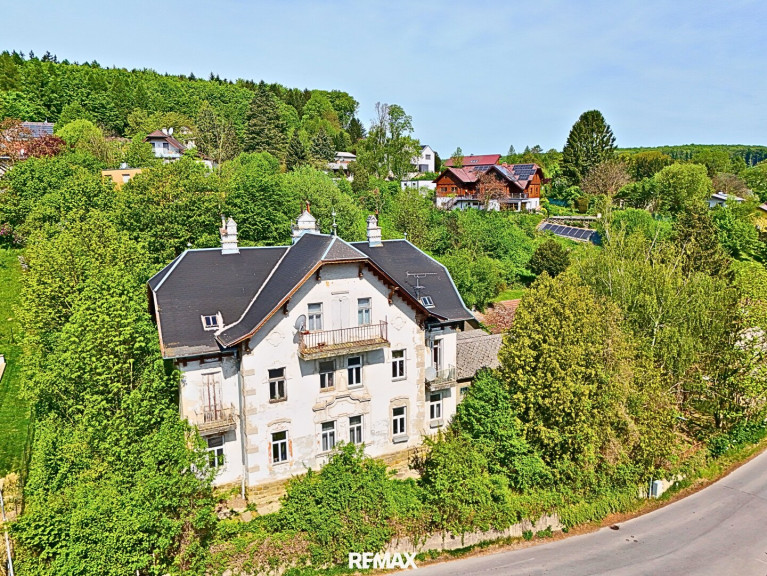 Haus - 3413, Kirchbach - JAHRHUNDERTWENDEVILLA AUF GROßEM GRUNDSTÜCK! Sanierungsbedürftiges Anwesen in Unterkirchbach!