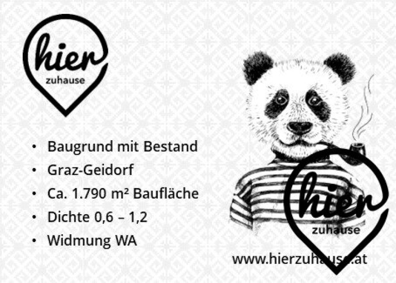 Grundstück - 8010, Graz - Graz Geidorf: Projektliegenschaft | 1.790 qm | Dichte 0,6-1,2 (WA)