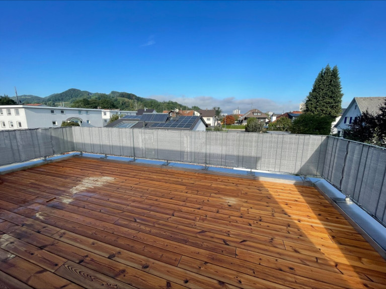 Wohnung - 6890, Lustenau - Lustenau: Schöne 2-Zimmer-Dachgeschosswohnung mit großer Terrasse