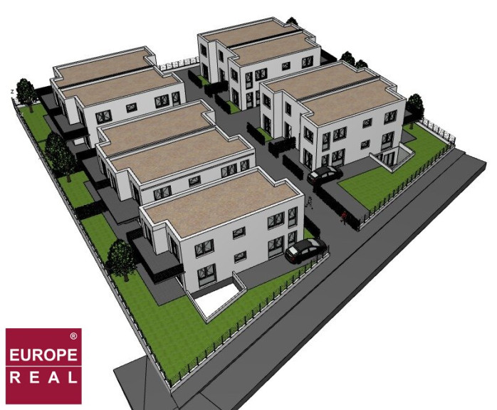 Grundstück - 7400, Oberwart - PERFEKTES BAUTRÄGER-GRUNDSTÜCK mit ARCHITEKTUR-ENTWURFSPLANUNG, 9 WOHNEINHEITEN je 150 m² Nettowohnfläche