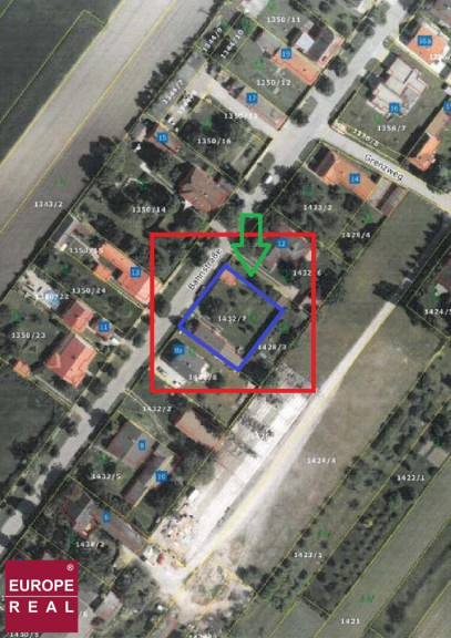 Grundstück - 2425, Nickelsdorf - Wunderschöne 865 m² große Liegenschaft, geeignet für den Neubau oder eine Bestandserweiterung