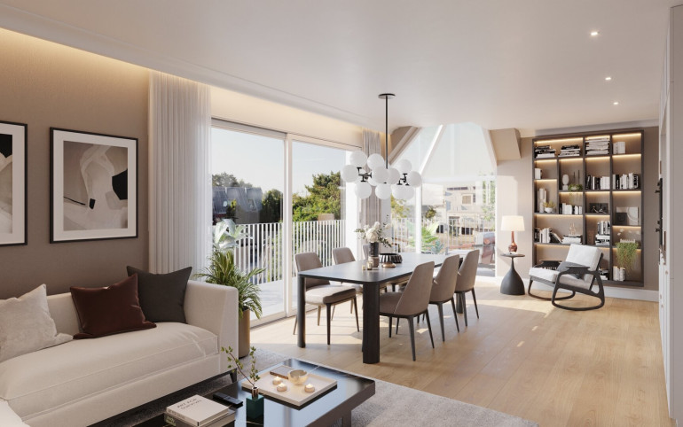 Wohnung - 1220, Wien - Moderne Erstbezug DG-Wohnung mit Balkon und Terrasse an der Alten Donau