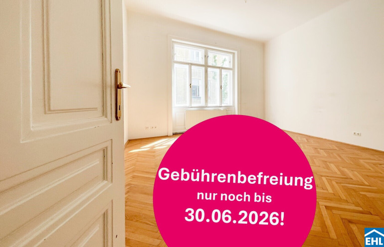 Wohnung - 1030, Wien - Wiener Altbau: 4-Zimmerwohnung mit optionalem Balkon in Bestlage