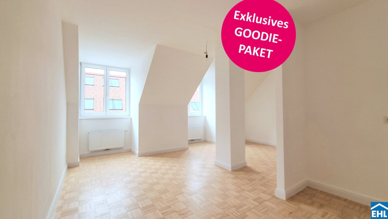 Wohnung - 8020, Graz - Kaufpreissenkung & GRATIS Goodie! Entdecken Sie die charmante Altbau-Oase im Dachgeschoß mit Garten!