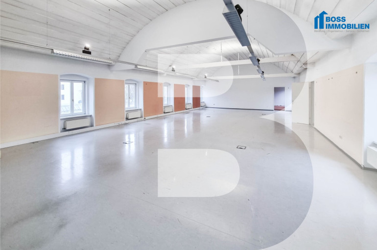 Büro / Praxis - 4050, Traun - Große Bürofläche mit besonderem Charme - bis zu 4,6m Raumhöhe