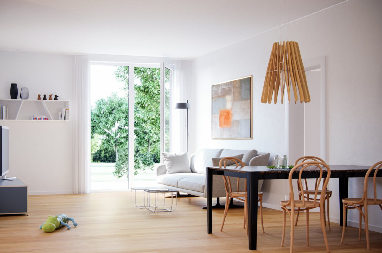 Wohnung - 4050, Traun - Neubauwohnung im Graumann-Park: Nachhaltig mit Kühlung, direkt im Zentrum