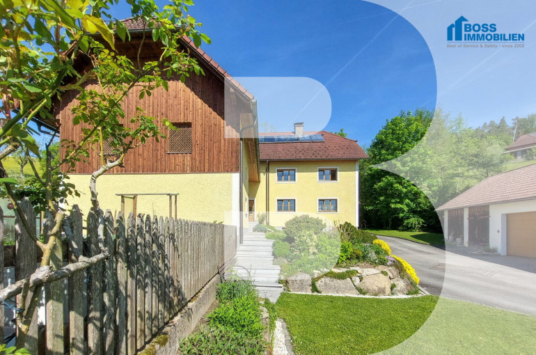 Haus - 4081, Hartkirchen - Natur Pur | 3,4 ha Nutzgrund | 2 Wohneinheiten