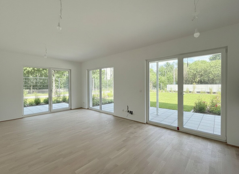 Wohnung - 1100, Wien - Erstbezug! Schöne Dreizimmerwohnung mit Garten