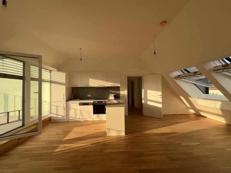 Wohnung - 1100, Wien - Fantastische 4 Zimmer Dachterrassenwohnung mit Garagenplatz in Top Lage