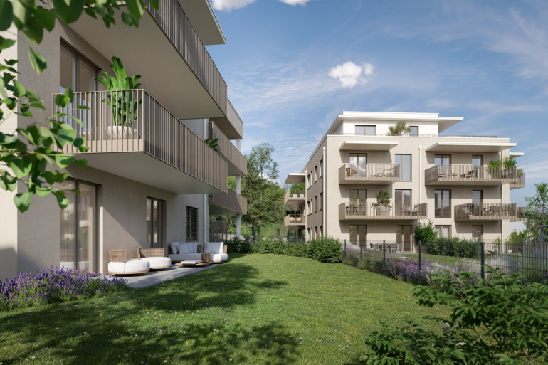 Wohnung - 8020, Graz,14.Bez.:Eggenberg - Top Gelegenheit im Projekt SÜDBLICK Eggenberg: Provisionsfreie 2-Zimmer-Gartenwohnung
