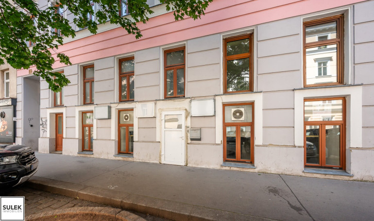 Halle / Lager / Produktion - 1050, Wien - sanierungsbedürftiges Geschäftslokal im Souterrain – 72 m² Nutzfläche im Altbau mit straßenseitigem Zugang