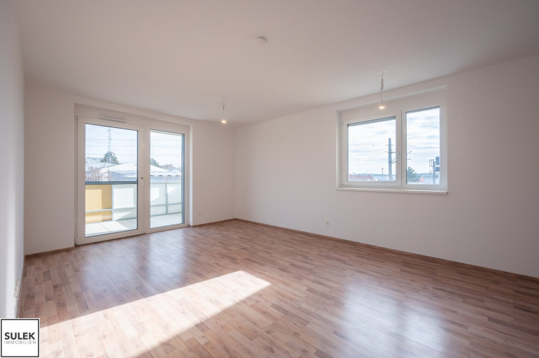 Wohnung - 7000, Eisenstadt - Go2Eisenstadt! Freundliche, helle 2 Zimmer Erstbezugswohnung + Balkon + Parkplätze