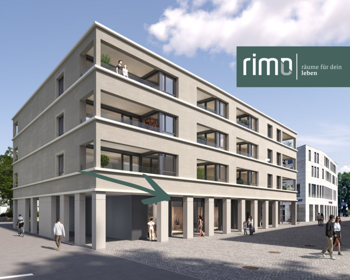 Einzelhandel - 6800, Feldkirch - Gewerbefläche (Einzelhandel, Büro, Praxis) mit 277 m² mitten in Feldkirch - Erstbezug!