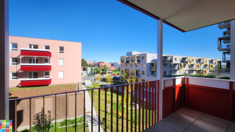 Wohnung - 1220, Wien - SONNE, BALKON & BADETEICH - 2 ZIMMERWOHNUNG IM JONAS AM FELD!