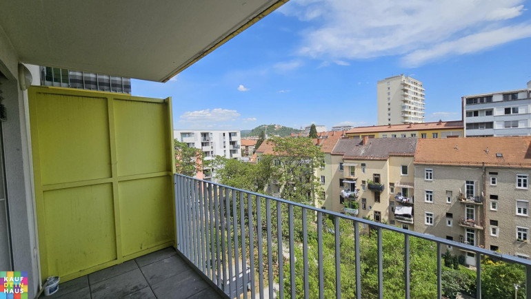 Wohnung - 8020, Graz - Zwei Zimmer Genossenschaftswohnung mit Balkon