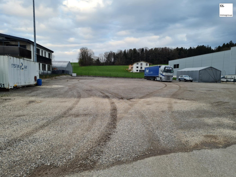 Halle / Lager / Produktion - 4894, Oberhofen am Irrsee - Gewerbegrundstück nahe Straßwalchen zu verpachten