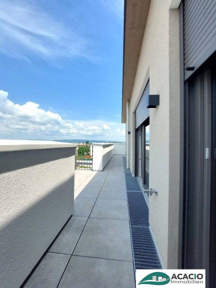 Wohnung - 3200, Ober-Grafendorf - ***TRAUMHAFT: 3-Zimmer-Eigentumswohnung mit umlaufender TERRASSE - KLIMAAKTIV Gold ausgezeichneter Neubau - keine Provision für den Käufer - Nähe St. Pölten / Wohnpark Ober-Grafendorf - ökologisch, hochmodern, ausgezeichnet ***