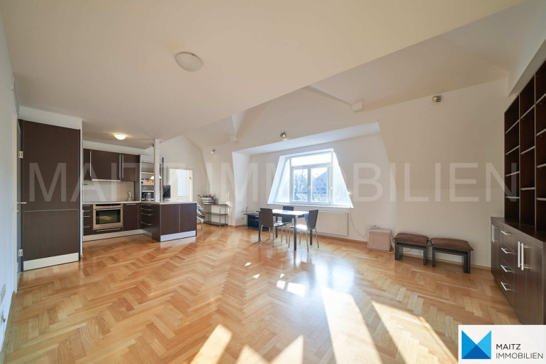 Wohnung - 1190, Wien - UNBEFRISTET im COTTAGE: Großzügige Dachgeschosswohnung **LIFT & KLIMA**