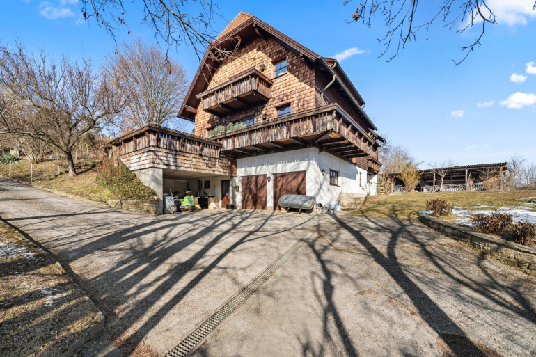 Haus - 3571, Gars am Kamp - REFUGIUM VON WILLI DUNGL - NATURGARTEN-PARADIES und/oder SELBSTVERSORGER, DERZEIT 3 WOHNEINHEITEN (AUSBAUBAR) für KURZZEITVERMIETUNG geeignet