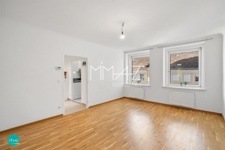 Wohnung - 1230, Wien - Liesing Bestlage! Gut geschnitten - Perfekt angebunden! Helle 2-Zimmer Wohnung mit sehr großem Gemeinschaftsgarten