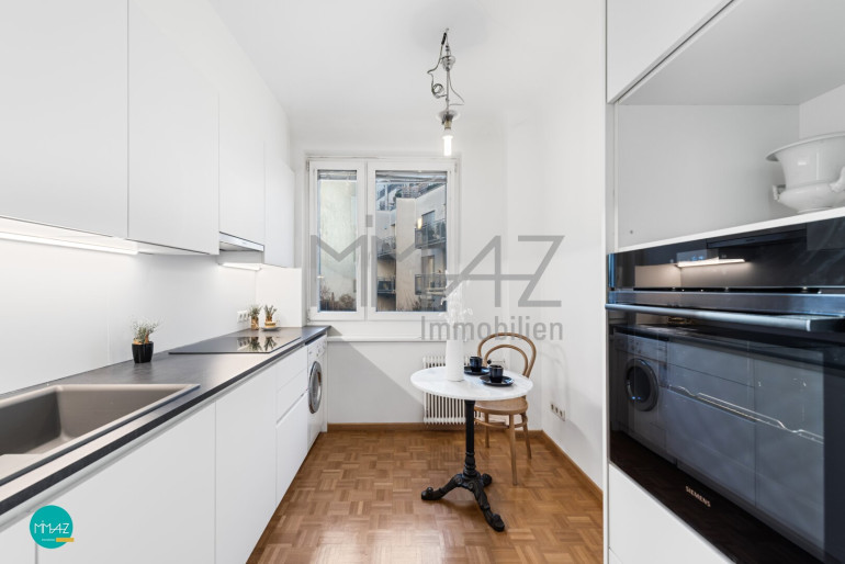 Wohnung - 1020, Wien - Ankommen in der Stadt - Aufatmen Zuhause! Helle 4-Zimmer Wohnung mit Westloggia im 2. Liftstock! Nahe Riesenrad + Prater!
