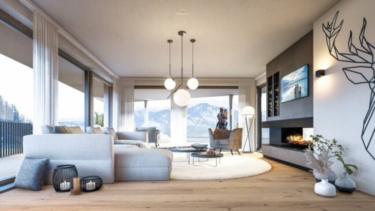 Wohnung - 6094, Axams - Außergewöhnliche Penthouse Wohnung über zwei Ebenen / Top 4