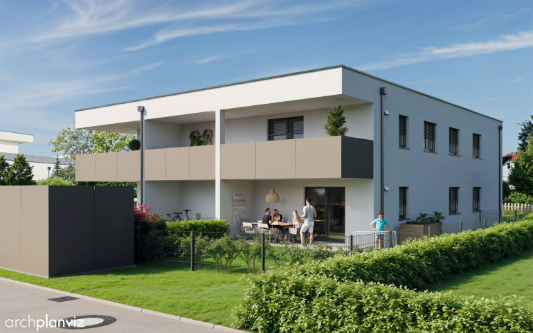 Wohnung - 4224, Wartberg ob der Aist - Hochwertiges Neubauprojekt im Zentrum von Wartberg mit nur 5 Wohneinheiten   II   1 WOHNUNG NOCH VERFÜGBAR   II   FERTIGSTELLUNG ENDE 2026
