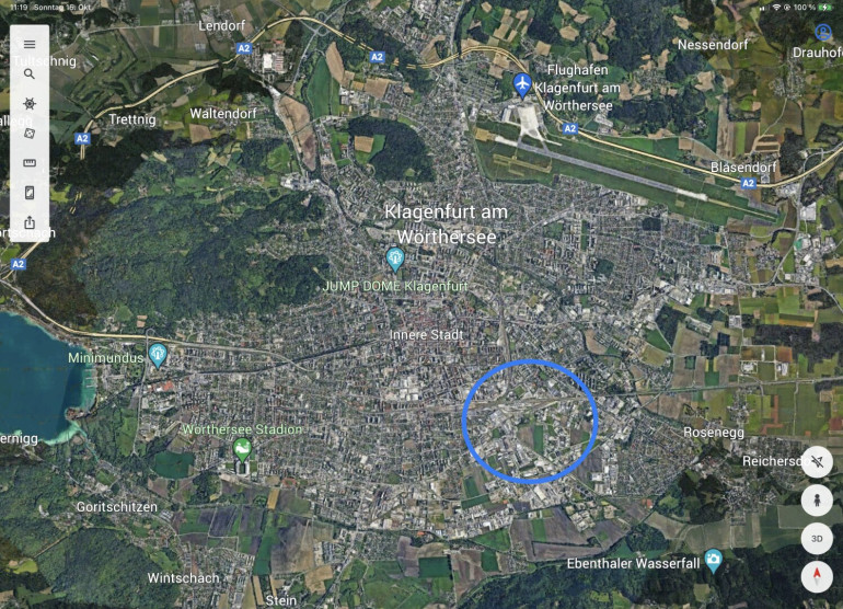 Grundstück - 9020, Klagenfurt am Wörthersee - Betriebsbaugebiet mit Industriewidmung - sofort bebaubar