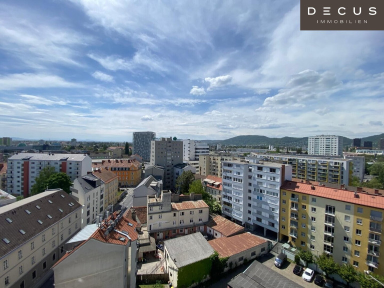 Wohnung - 8020, Graz,05.Bez.:Gries - | 2-ZIMMER-WOHNUNG | 2 LOGGIEN | 12. STOCK | TOLLER AUSBLICK