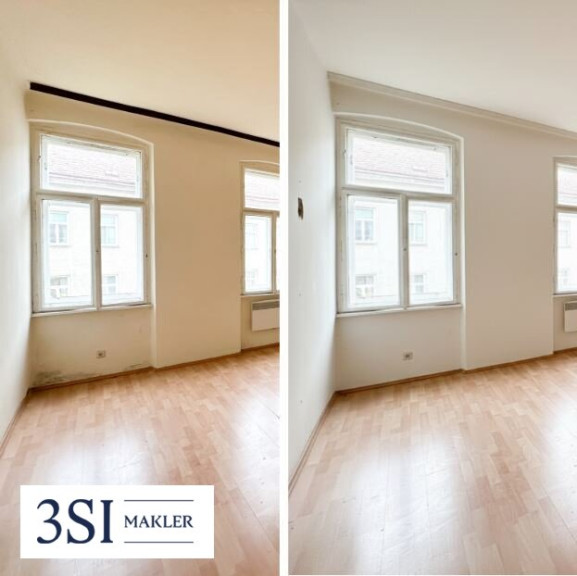 Wohnung - 1150, Wien - Südseitige 1-Zimmer-Wohnung mit Entwicklungspotenzial
