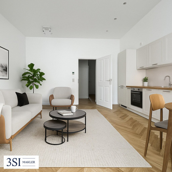 Wohnung - 1100, Wien - Klein, fein, erstklassig – 1-Zimmer-Wohnung im stilvollen Altbau