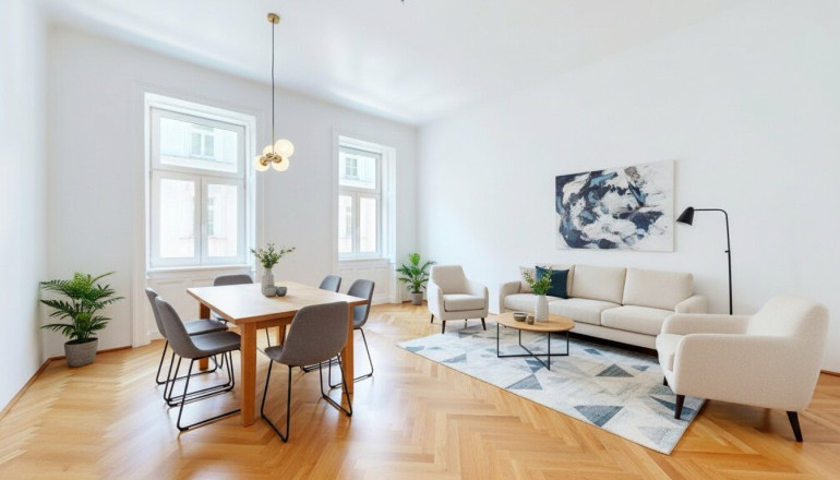 Wohnung - 1030, Wien - Hübsch sanierte ALTBAU-Wohnung | 2 Zimmer - 82m²  | Nähe Donaukanal