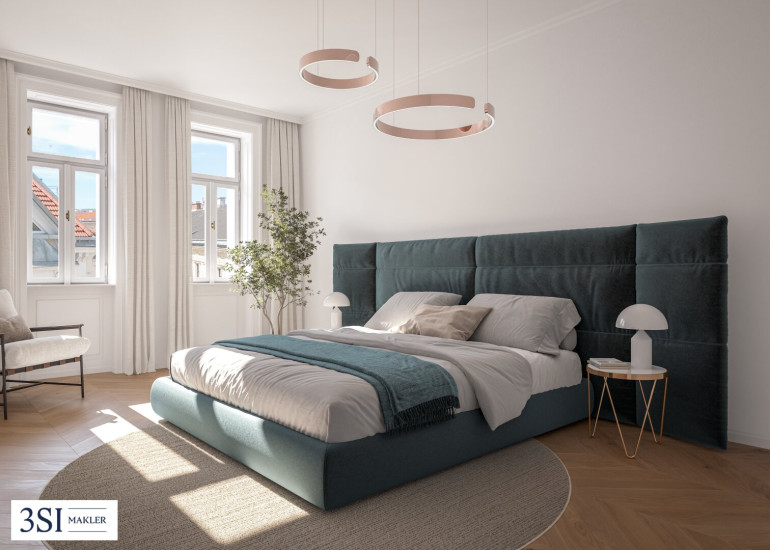 Wohnung - 1090, Wien - Edles Wohnen in zentraler top Lage - Altbauflair trifft Luxus