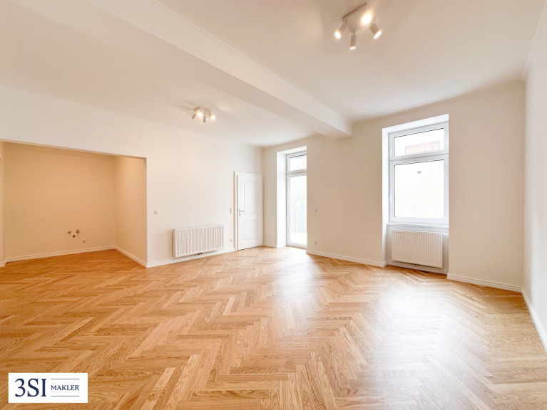 Wohnung - 1150, Wien - Balkonliebe inklusive – Top sanierte 3-Zimmer-Altbauwohnung gleich bei der U3