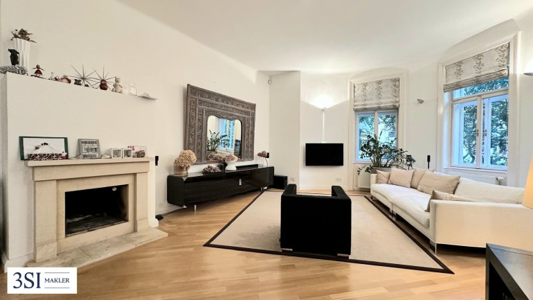 Wohnung - 1030, Wien - Elegante 3-Zimmer-Wohnung mit sonniger Loggia in grüner Lage im Herzen Wiens