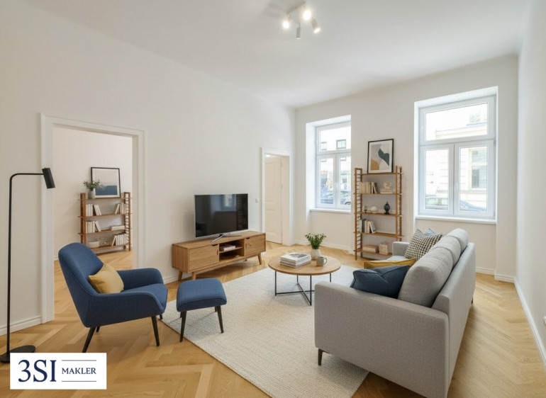 Wohnung - 1150, Wien - Charme trifft Komfort – exklusiv sanierte Altbauwohnungen in ruhiger Lage mit perfekter U-Bahn Anbindung