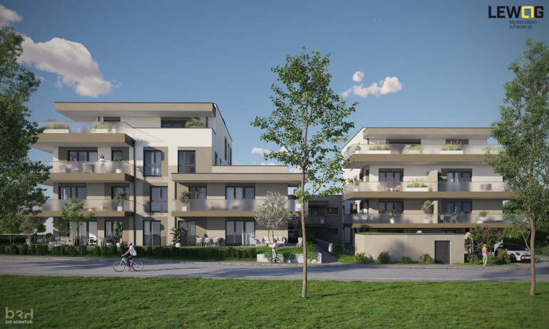 Wohnung - 4060, Leonding - A01 | 2-Zimmer-Wohnung in Leonding: Erstbezug mit Garten und Terrasse!