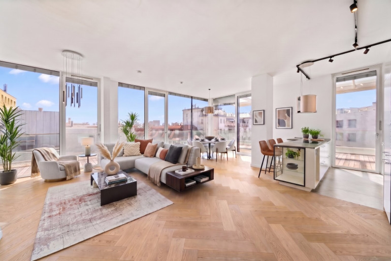 Wohnung - 1030, Wien - Premium-Dachgeschosswohnung mit Terrassen Nahe Stadtpark
