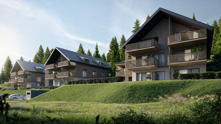 Freizeitimmobilie gewerblich - 9571, Hochrindl - Das Hochrindl - Wohnanlage mit Panoramablick und Zweitwohnsitzwidmung