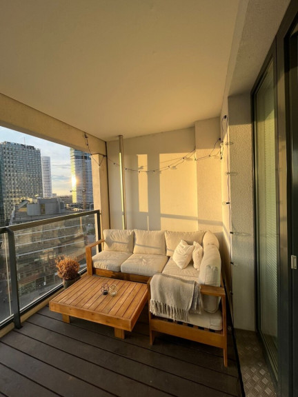 Wohnung - 1220, Wien - PART FURNISHED MODERN APARTMENT ON HIGHER FLOOR: 3 ROOMS with Fitness und Sauna * free from 01.08.2026 *