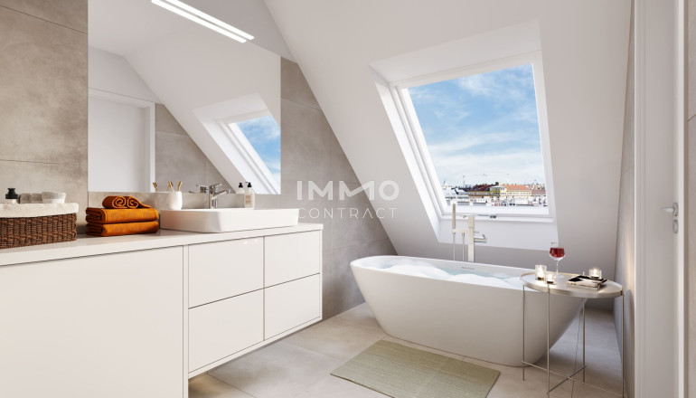 Wohnung - 1160, Wien - Wohnen im Dachgeschoß! 3 Zimmer, 2 Bäder en-suite! NEUBAU!